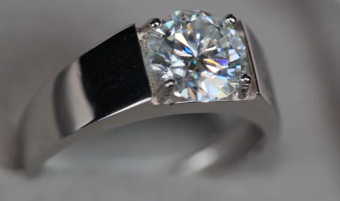 Lab Diamonds London Rings Mens Moissanite Diamond Engagement Ring Mens Moissanite Diamond Wedding Ring