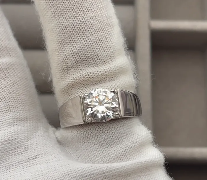 Lab Diamonds London Rings Mens Moissanite Diamond Engagement Ring Mens Moissanite Diamond Wedding Ring
