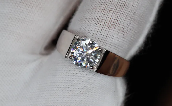 Lab Diamonds London Rings Mens Moissanite Diamond Engagement Ring Mens Moissanite Diamond Wedding Ring